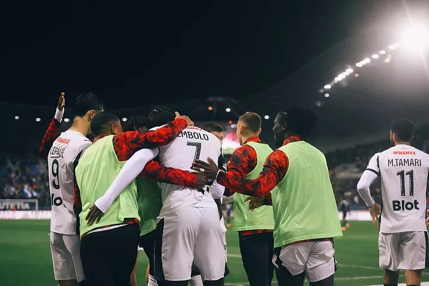 Les Rouge et Noir l'emportent face au Paris FC avec solidarité